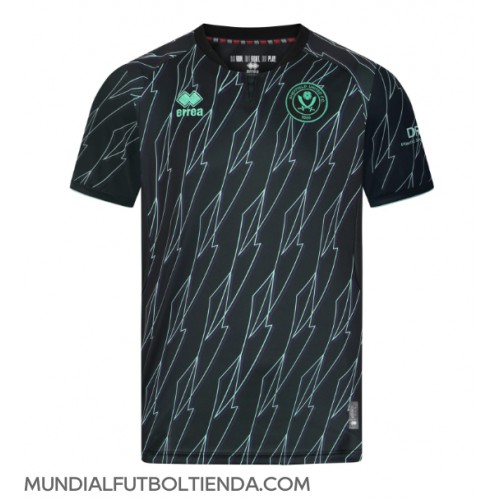 Camiseta Sheffield United Segunda Equipación Replica 2024-25 mangas cortas